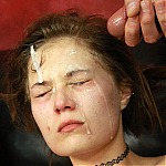 Emotionally Unstable Slut Tegan Gets Her Throat Abused By Two Big Dicks